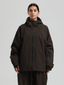 Women's Baggy Snow Jacket Sleek Oversized Snowboard Jacket – Gsou Snow