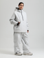 Women's Baggy Snowboard Jacket Minimalist Insulated Snow Anorak - Gsou Snow