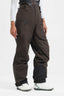 Women's Coffee Insulated Baggy Snow Pants With Detachable Suspenders Ski Pants - Gsou Snow