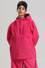 Women's Rose Side-Zip Vent Snow Anorak Fully Sealed Insulated Ski Anorak - Gsou Snow