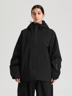 Women's Baggy Snow Jacket Sleek Oversized Snowboard Jacket – Gsou Snow