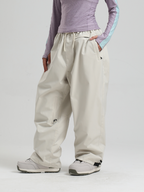 Women's Waterproof Snow Pants Sleek Baggy Snowboard Pants  – Gsou Snow