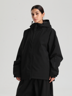 Women's Baggy Snow Jacket Sleek Oversized Snowboard Jacket – Gsou Snow