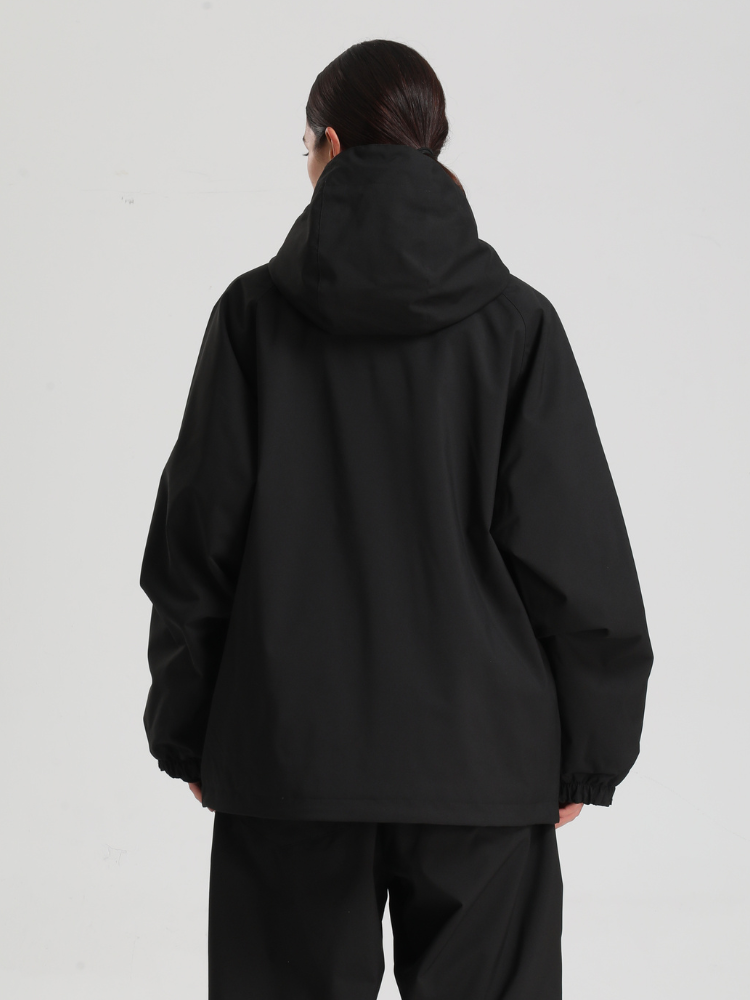 Women's Baggy Snow Jacket Sleek Oversized Snowboard Jacket – Gsou Snow