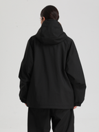 Women's Baggy Snow Jacket Sleek Oversized Snowboard Jacket – Gsou Snow