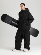 Women's Baggy Snow Jacket Sleek Oversized Snowboard Jacket – Gsou Snow