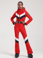Women's Elegance Slim One Piece Ski Suits - Gsou Snow