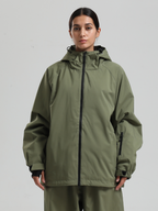 Women's Baggy Snow Jacket Sleek Oversized Snowboard Jacket – Gsou Snow