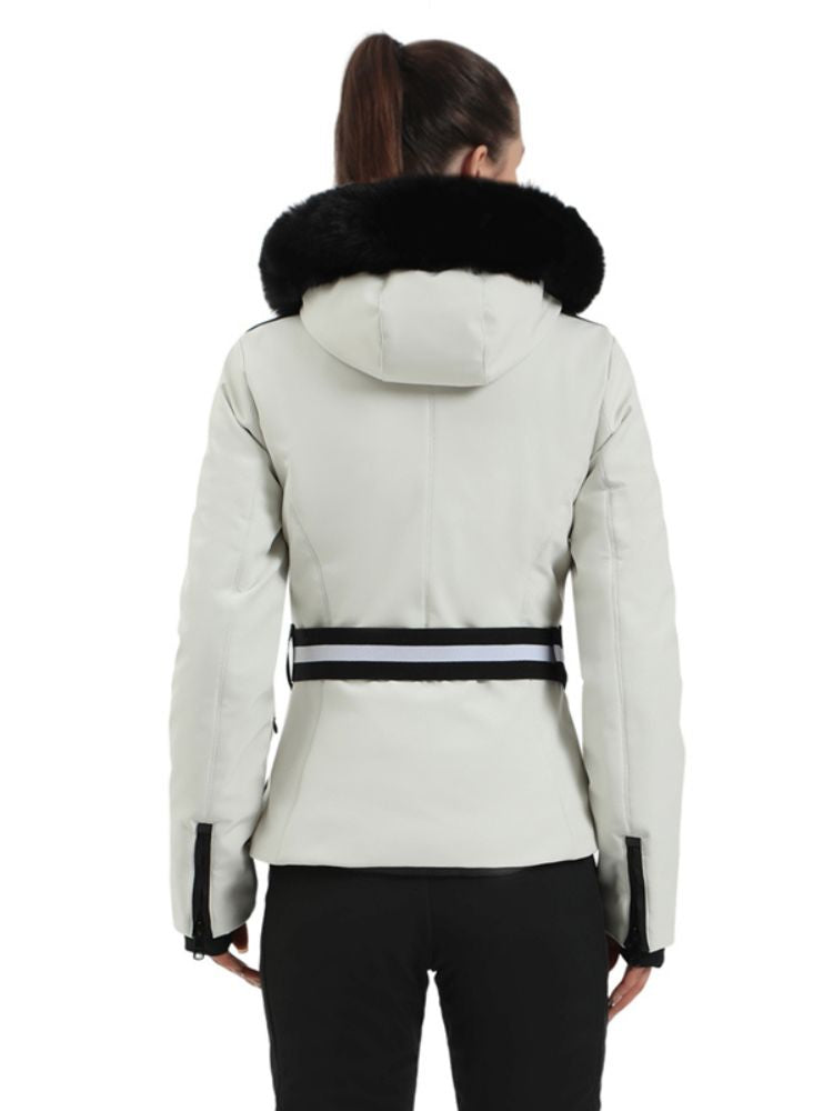 Women's Slim Ski Jacket Insulated Down Snow Jacket - Gsou Snow