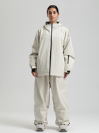 Women's Baggy Snowboard Jacket Bold Cow Print Snow Jacket – Gsou Snow