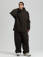 Women's Baggy Snow Jacket Sleek Oversized Snowboard Jacket – Gsou Snow