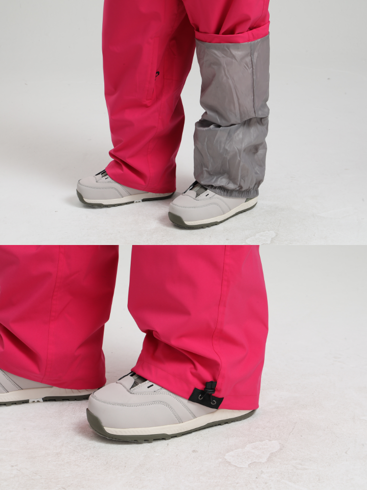 Women's Waterproof Snow Pants Sleek Baggy Snowboard Pants  – Gsou Snow