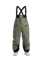 Men's Baggy Snow Pants Alpine Flex Snowboard Bib - Gsou Snow