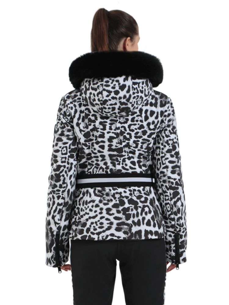 Women's Ski Jacket Chic Insulated Down Snow Jacket - Gsou Snow