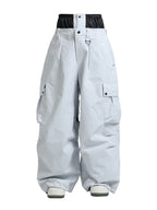 Men's Snow Pants Baggy Cargo Snowboard Pants - Gsou Snow
