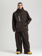 Men's Cargo Snowboard Jacket StormGuard Insulated Baggy Snow Jacket - Gsou Snow