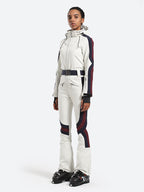 Women's Black Stylish Athleticism Ski Suit One-Piece Snowboard Suit - Gsou Snow