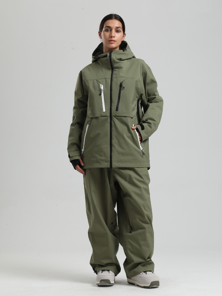 Women's StormGuard Insulated Snowboard Jacket - Gsou Snow