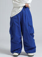 Women's Snow Pants Baggy Cargo Snowboard Pants - Gsou Snow