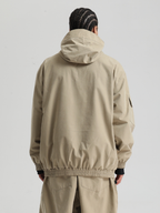 Men' Khaki Snowboard Jakcet Minimalist Freeride Snow Jacket – Gsou Snow