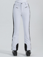 Women's Slim Ski Pants Elegant High Waist Snow Pants - Gsou Snow