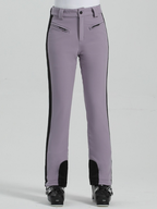 Women's Slim Ski Pants Elegant High Waist Snow Pants - Gsou Snow