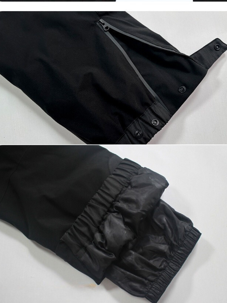 Men's Baggy Snow Pants Alpine Flex Snowboard Bib - Gsou Snow