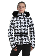 Women's Ski Jacket Chic Insulated Down Snow Jacket - Gsou Snow