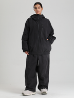 Women's Baggy Snwoboard Pants Minimalist Freeride Snow Pants – Gsou Snow