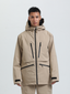 Men's Baggy Snowboard Jacket Rider Cargo Snow Jacket - Gsou Snow