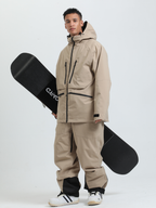 Men's Baggy Snowboard Jacket Rider Cargo Snow Jacket - Gsou Snow