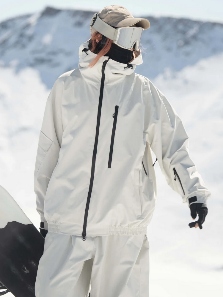 Women's Snow Jacket  Minimalist Freeride Baggy Snowboard Jacket – Gsou Snow
