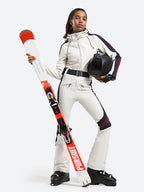 Women's Black Stylish Athleticism Ski Suit One-Piece Snowboard Suit - Gsou Snow