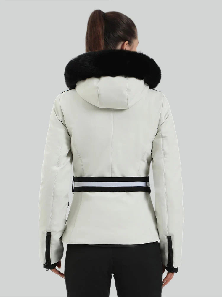 Women's Ski Jacket Chic Insulated Down Snow Jacket - Gsou Snow