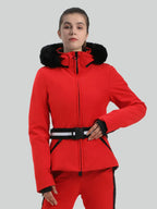 Women's Ski Jacket Chic Insulated Down Snow Jacket - Gsou Snow