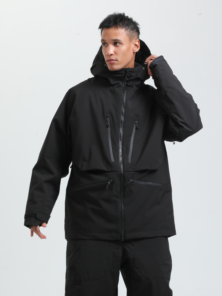 Men's Baggy Snowboard Jacket Rider Cargo Snow Jacket - Gsou Snow