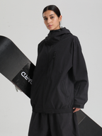Women's Snow Jacket  Minimalist Freeride Baggy Snowboard Jacket – Gsou Snow