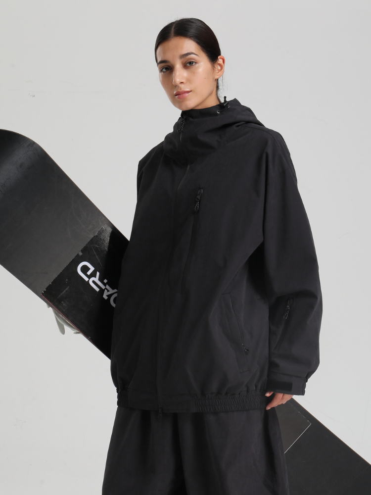 Women's Snow Jacket  Minimalist Freeride Baggy Snowboard Jacket – Gsou Snow