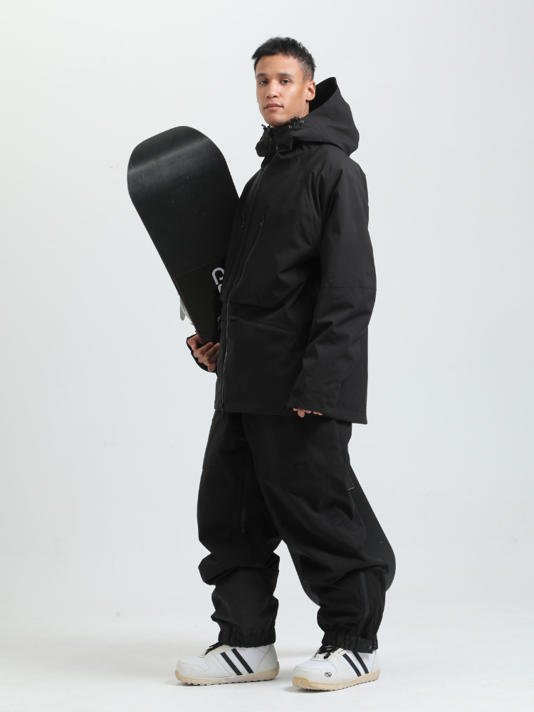 Men's Baggy Snowboard Jacket Rider Cargo Snow Jacket - Gsou Snow
