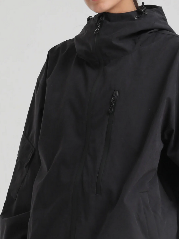 Women's Snow Jacket  Minimalist Freeride Baggy Snowboard Jacket – Gsou Snow