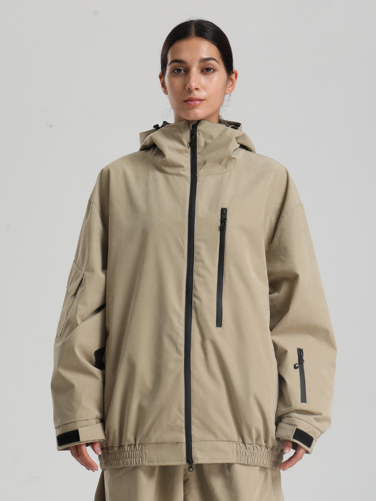 Women's Ski Jacket Snowboard Jacket Minimalist Freeride Snow Jacket – Gsou Snow