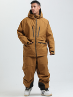 Men's Baggy Snowboard Jacket Rider Cargo Snow Jacket - Gsou Snow