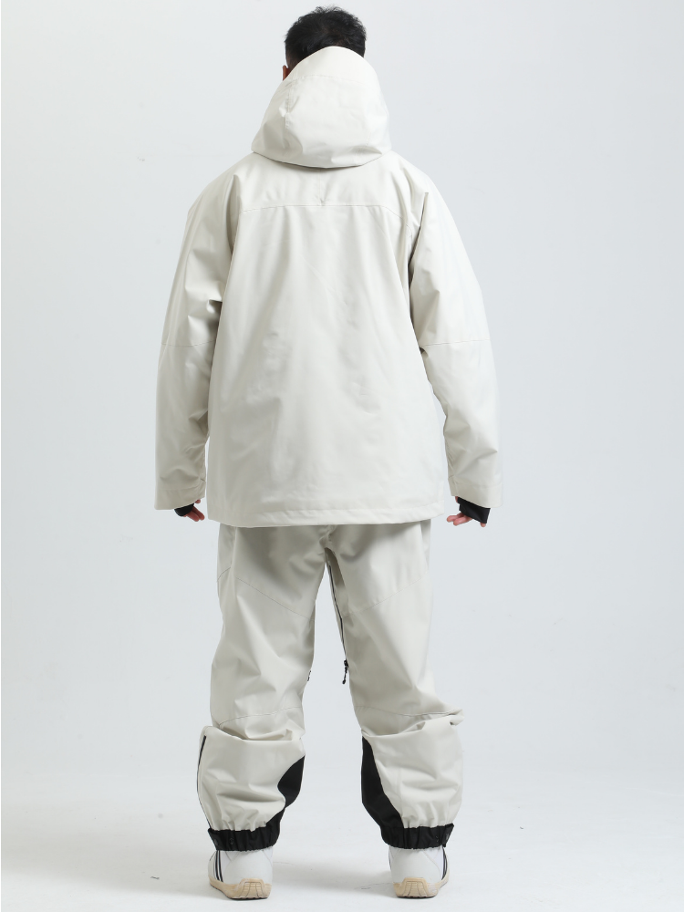 Men's Baggy Snowboard Jacket Rider Cargo Snow Jacket - Gsou Snow