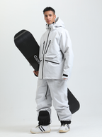 Men's Baggy Snowboard Jacket Rider Cargo Snow Jacket - Gsou Snow