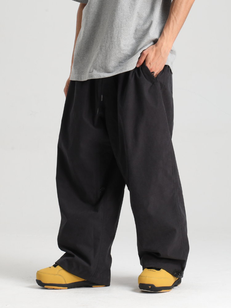 Men's Snow Pants Minimalist Freeride Baggy Snow Pants – Gsou Snow