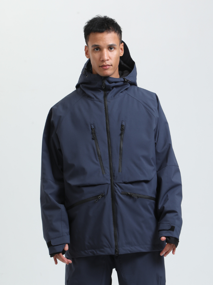 Men's Baggy Snowboard Jacket Rider Cargo Snow Jacket - Gsou Snow
