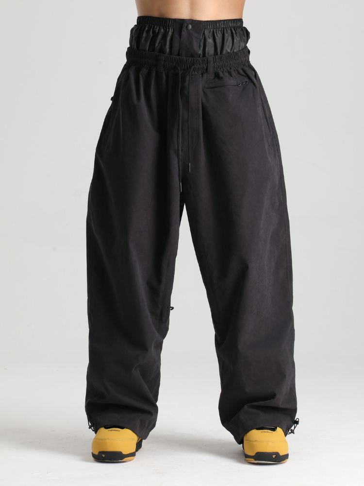 Men's Snow Pants Minimalist Freeride Baggy Snow Pants – Gsou Snow