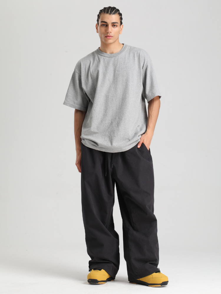Men's Snow Pants Minimalist Freeride Baggy Snow Pants – Gsou Snow