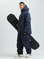 Men's Baggy Snowboard Jacket Rider Cargo Snow Jacket - Gsou Snow
