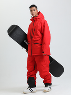 Men's Baggy Snowboard Jacket Rider Cargo Snow Jacket - Gsou Snow